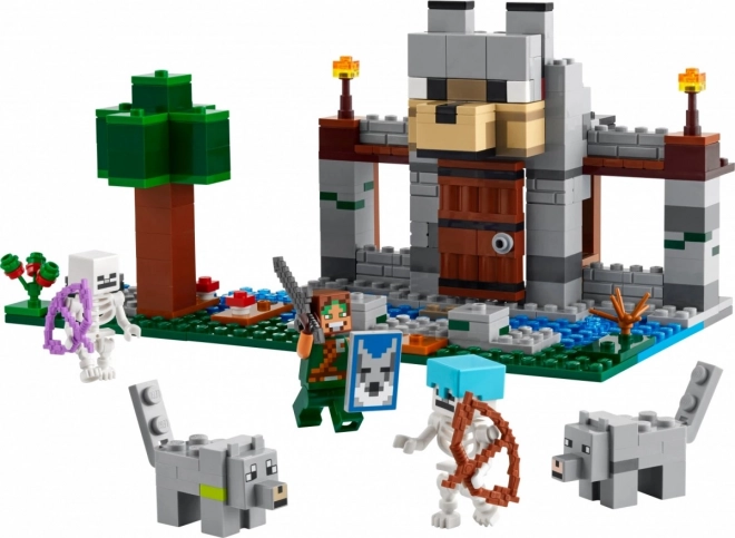 LEGO Minecraft 21261 Vučja tvrđava