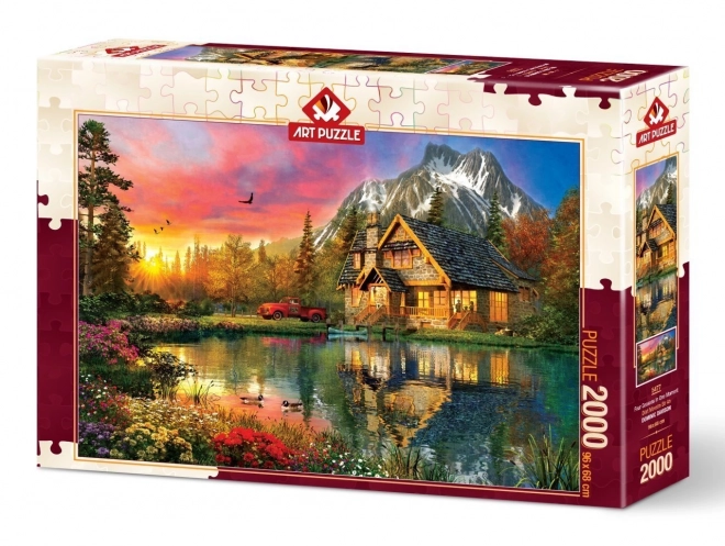 ART PUZZLE Slagalica Četiri godišnja doba u jednom trenutku 2000 dijelova