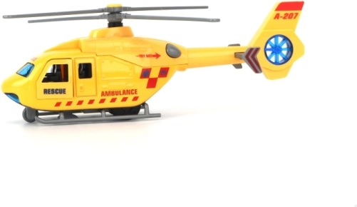 Zatezna spasilačka helikoptera – pull back helikopter za djecu