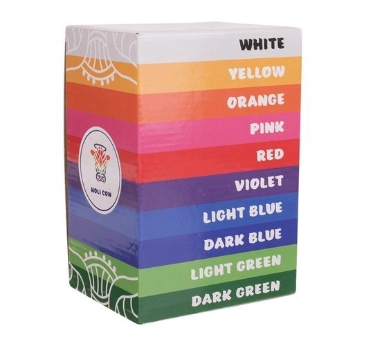 Šareni prah Holi - 10 x 100 g