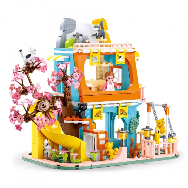 Sluban Girls Dream M38-B1089 Kuća s devet mačića