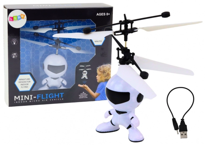 Leteći astronaut Ručno upravljani dron - helikopter Bijeli