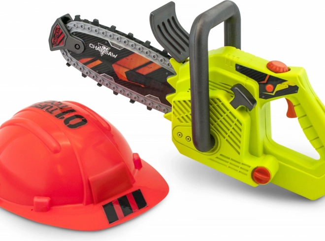 Tuff Tools dječja motorna pila s kacigom, 36 cm