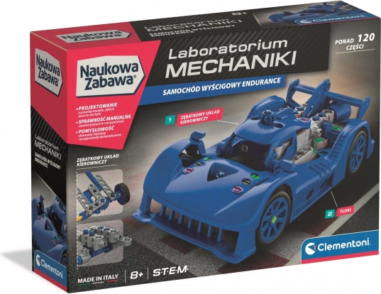 Laboratorij mehanike – izdržljivostni trkaći automobil CLEMENTONI