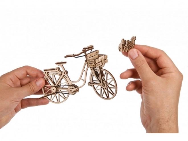 Ugears 3D drveni mehanički puzzle Bicikl Holland