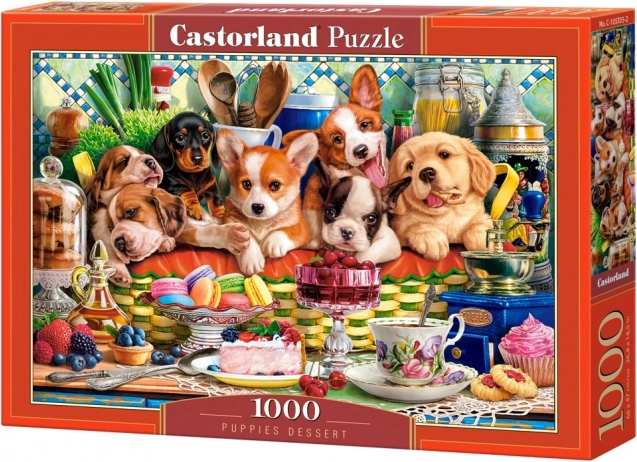 Puzzle 1000 dijelova desert štenci