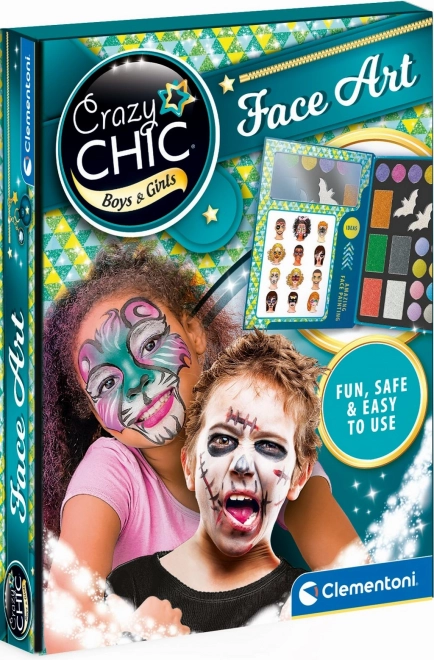 Crazy Chic - Set za oslikavanje lica za djecu