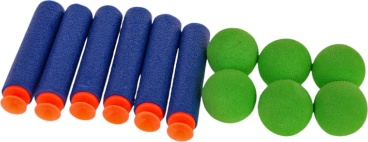 Sigurne pjenaste municije za igru u kući i na otvorenom