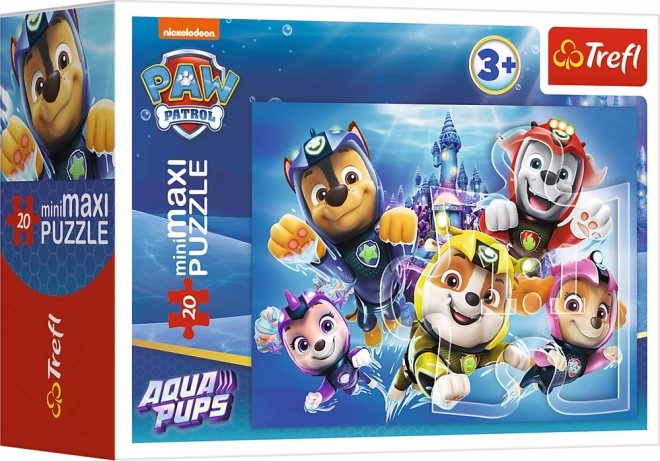 Puzzle Tlapková patrola miniMAXI 20 dijelova