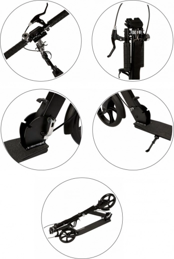 Dvostruki kočioni sustav i sklopivi okvir