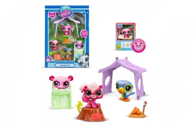 Littlest Pet Shop kamp set 3 figurice