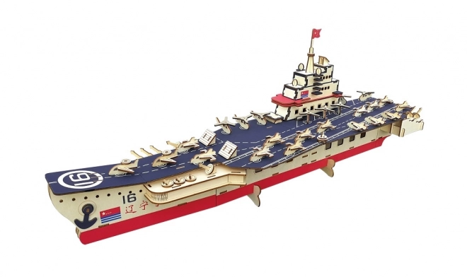Drvene 3D puzzle Nosač aviona
