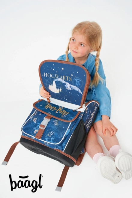 BAAGL 3 SET Zippy Harry Potter Hogwarts: školska torba, pernica, vrećica
