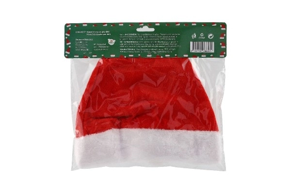 Dječja božićna kapa od tkanine promjera 25 cm na karti za karneval