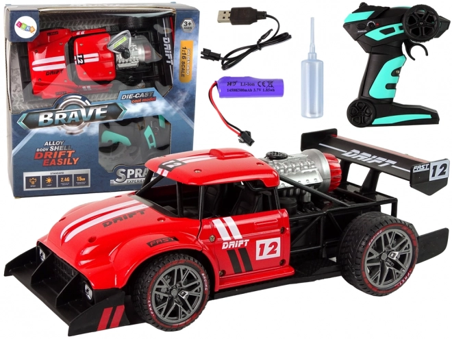 Daljinski upravljan sportski auto R/C 1:16 – crvena