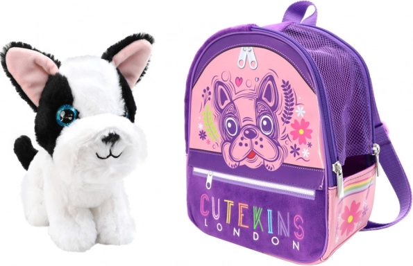 plišani psić s dječjim ruksakom CUTEKINS