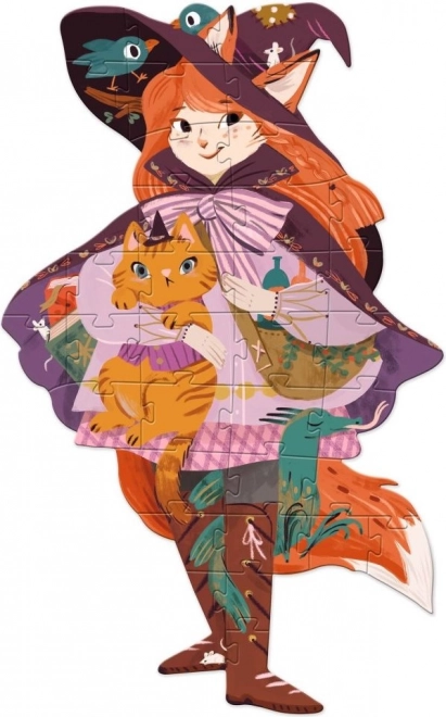 Djeco gigantske puzzle vještica Lily