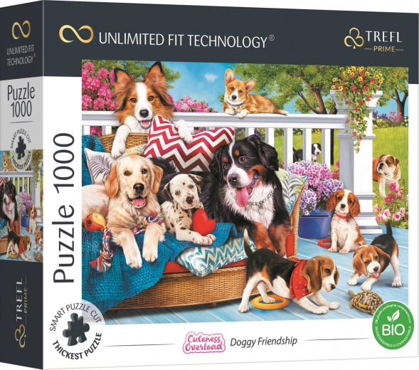Puzzle TREFL UFT Pseće prijateljstvo 1000 dijelova