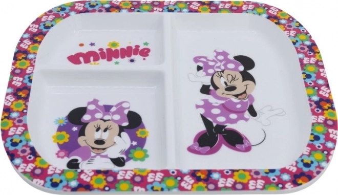 Dječji pravokutni tanjur s motivom Minnie