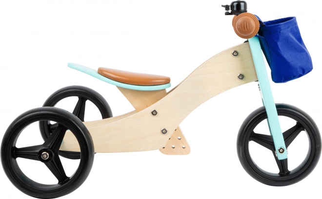 Small Foot Drveno odguralo Trike 2u1 tirkizno