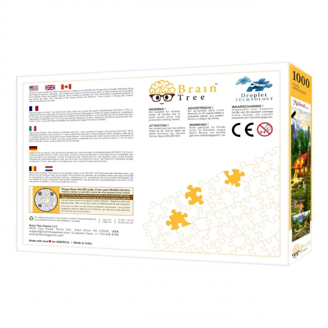 Puzzle Brain Tree - Planinska Koliba 1000 Djelova