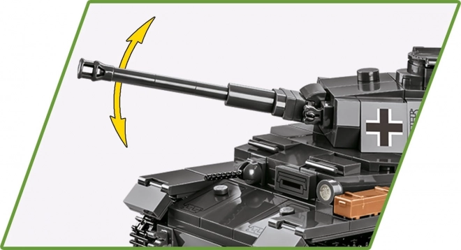 COBI 3127 Drugi svjetski rat Njemački tenk Panzerkampfwagen IV Ausf. G 1:35
