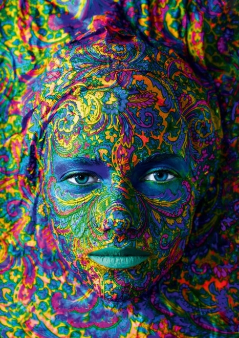 Puzzle FACE ART: portret žene 1000 dijelova