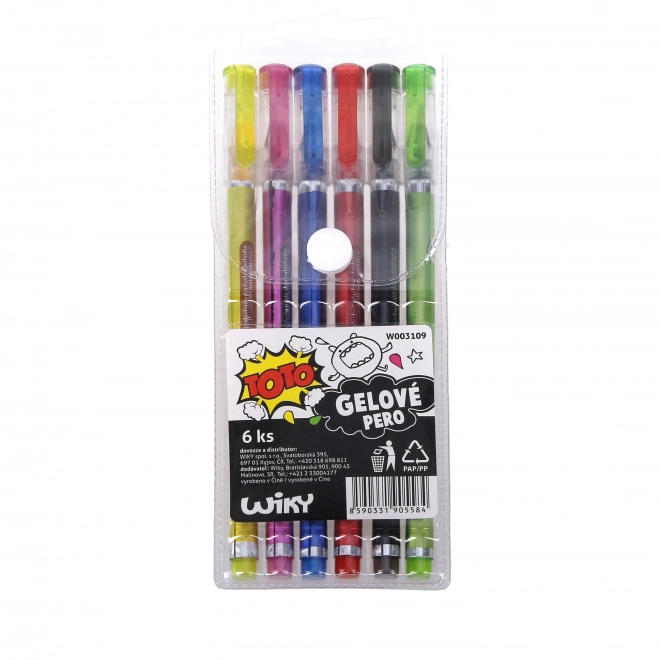 Gel olovke set 6 kom