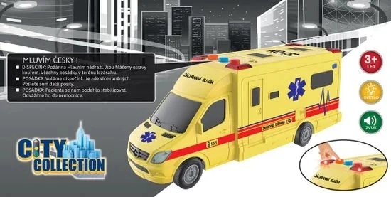 Medicinska vozila s inercijskim pogonom i svjetlosnim i zvučnim efektima