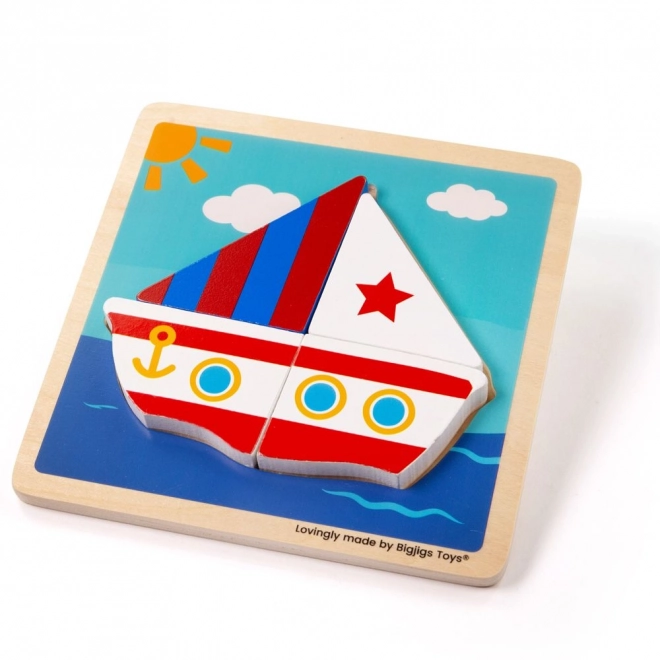 Bigjigs Toys Umetni slagalicu Jedrilica