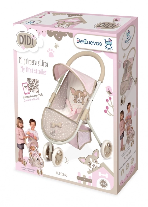 DeCuevas 90243 Sportska kolica za lutke trokolica DIDI 2021 - 55 cm