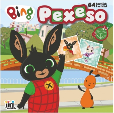 Pexeso u bilježnici Zekon Bing – 64 karte
