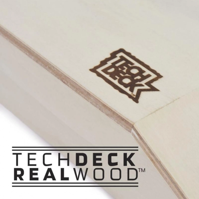 Tech Deck - drvena rampa