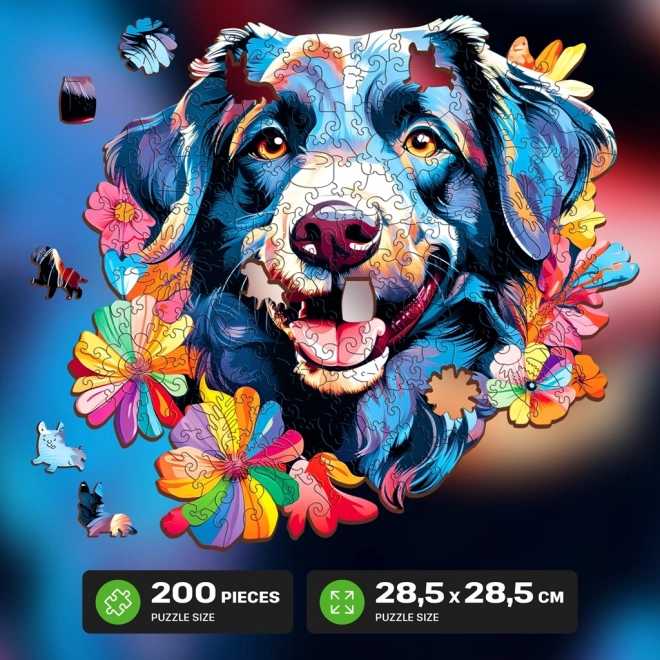 EscapeWelt drvene puzzle pas 200 dijelova