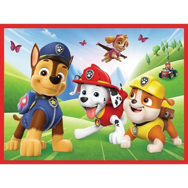 TREFL Set 3u1 Patrolne šape u akciji (2x puzzle + memory kartice)