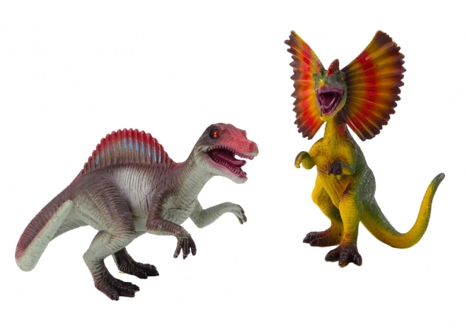 Figurice dinosaurusa Spinosaurus Dilophosaurus Set 2el