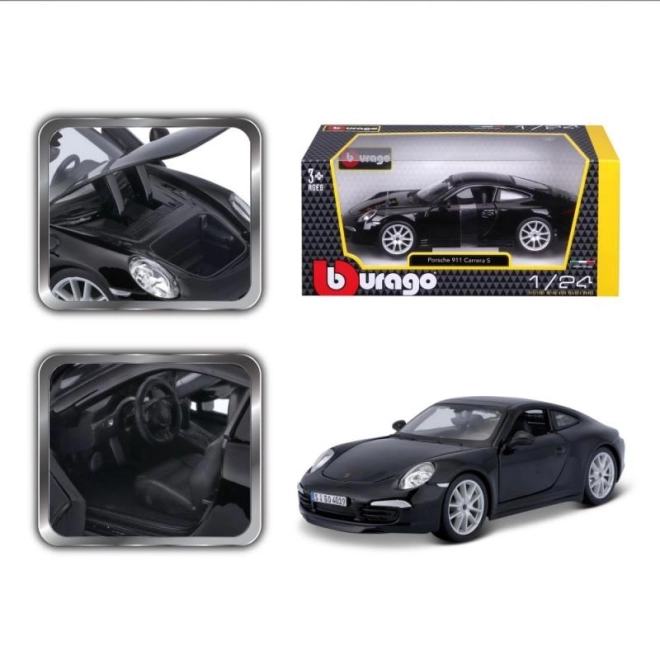 Model automobila Porsche 911 Carrera S crni