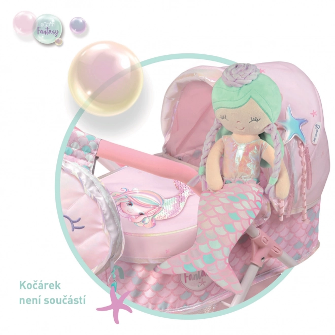 DeCuevas 20141 Pliš lutka 2u1 OCEAN FANTASY - 36 cm