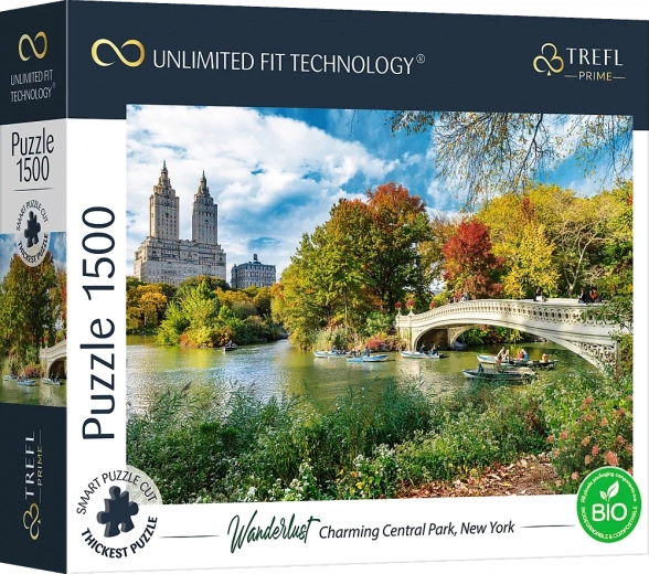 Puzzle TREFL UFT Wanderlust: Čarobni Central Park, New York – 1500 dijelova