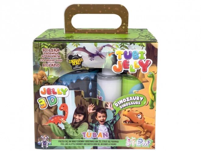 Tuban set želé dinosaurusi mala akvarij