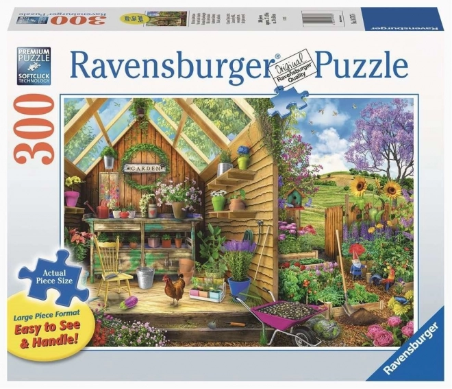 RAVENSBURGER Puzzle Vrtlarovo utočište EXTRA 300 dijelova