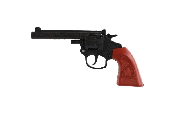 Plastični dječji revolver na kapsule, 8 metaka