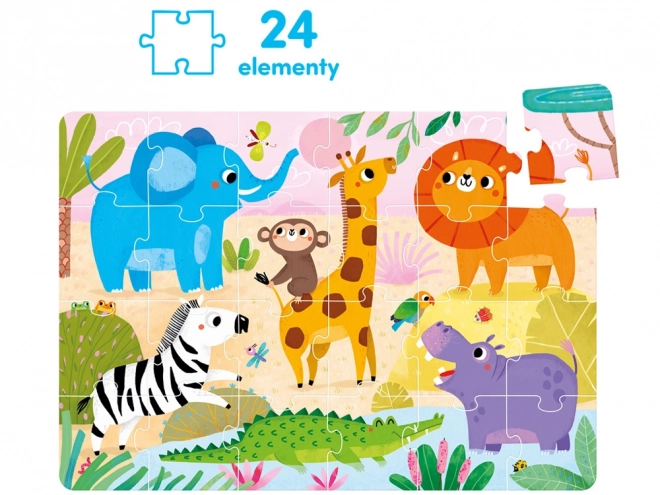 CzuCzu divlje puzzle Savana