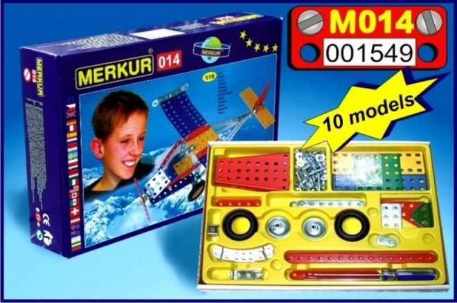 Merkur 014 Zrakoplov - 119 dijelova