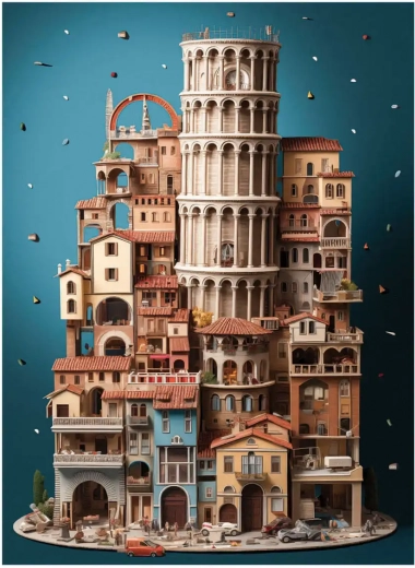 Puzzle Pisa 1000 dijelova ANATOLIAN