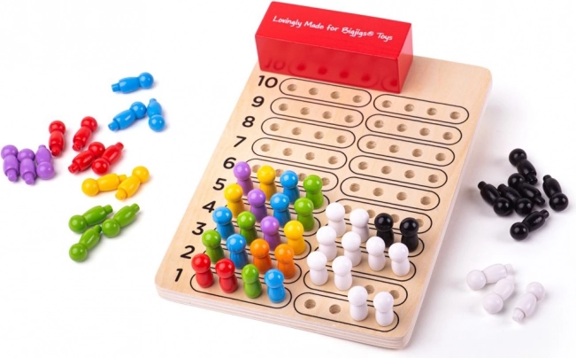 Drvena igra Logik od Bigjigs Toys