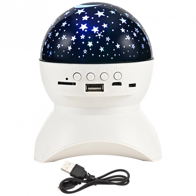 Noćni LED projektor s reproduktorom i Bluetooth