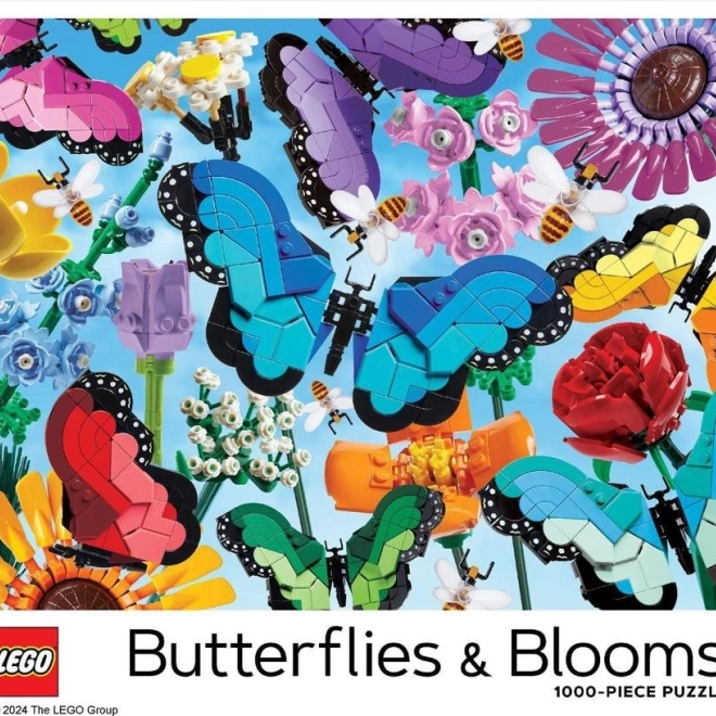 Puzzle LEGO Leptiri i Cvijeće 1000 komada