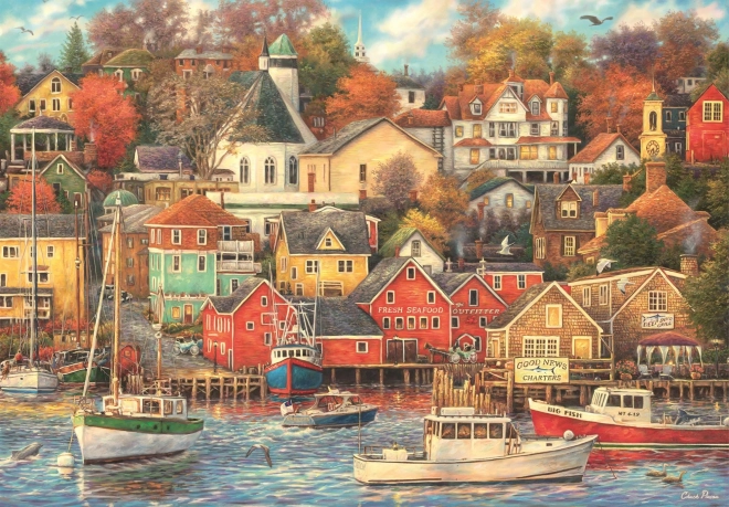 Puzzle 1500 komada Kompaktni Dobra vremena Luka