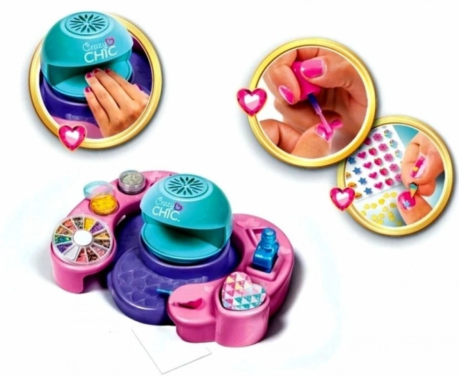 Set za akcijske nokte Crazy Chic